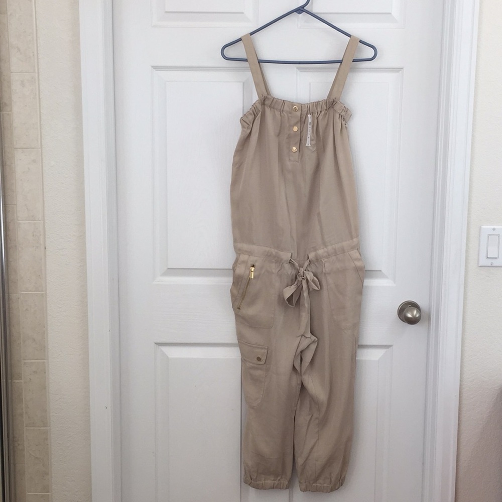 Tan Cache Jumpsuit